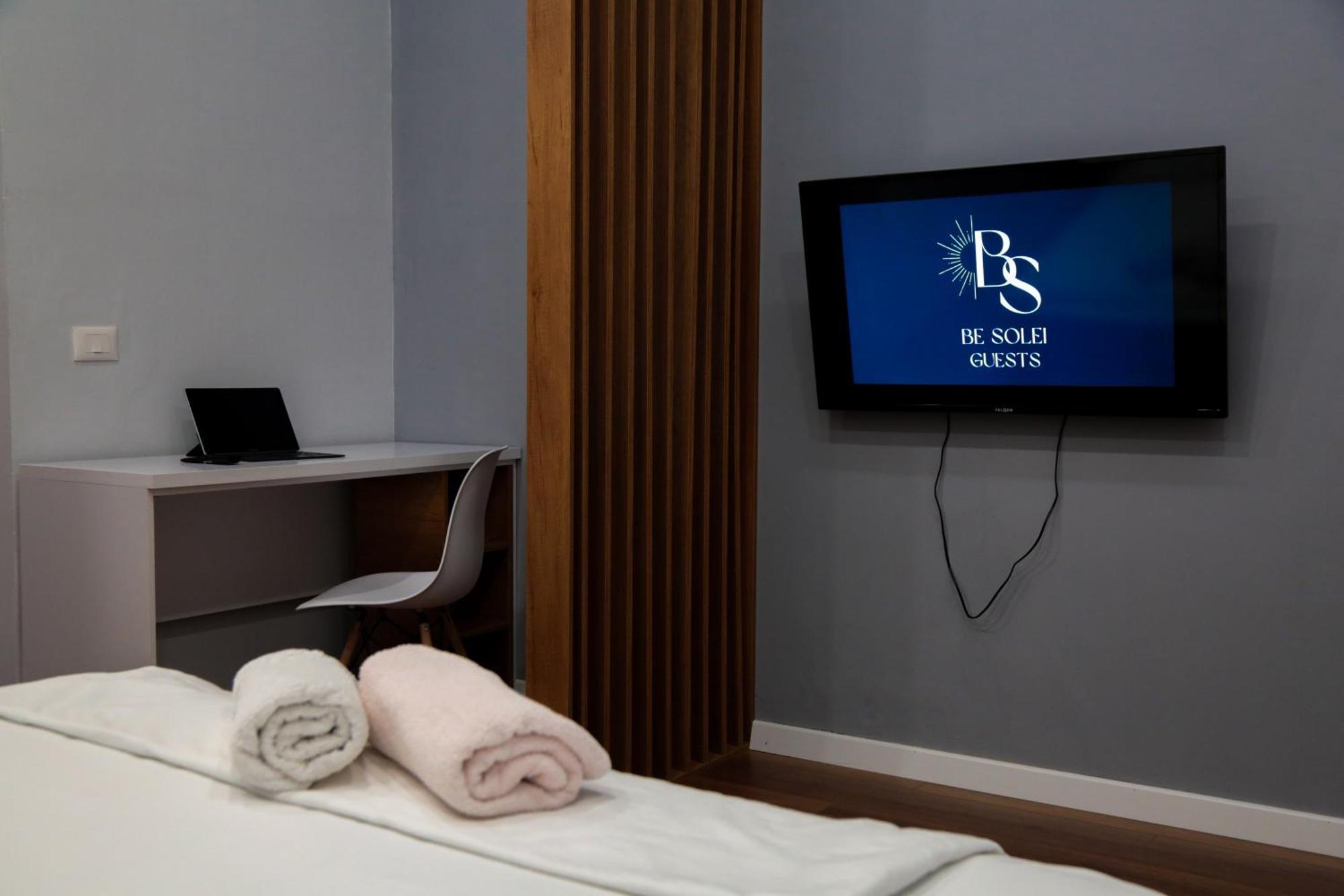 Be Solei Studio Apartments Sol 1 ติรานา ภายนอก รูปภาพ